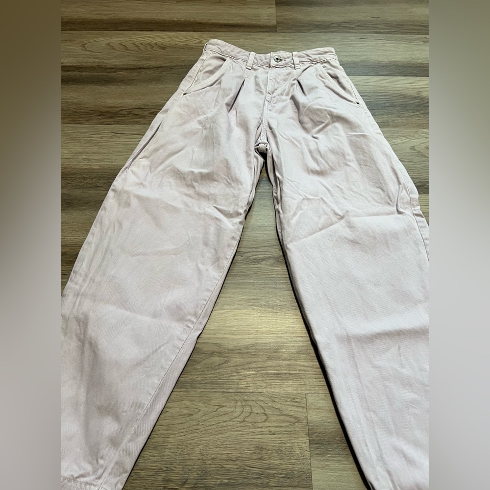 Zara Lilac baggy ankle jeans - Picture 10 of 16